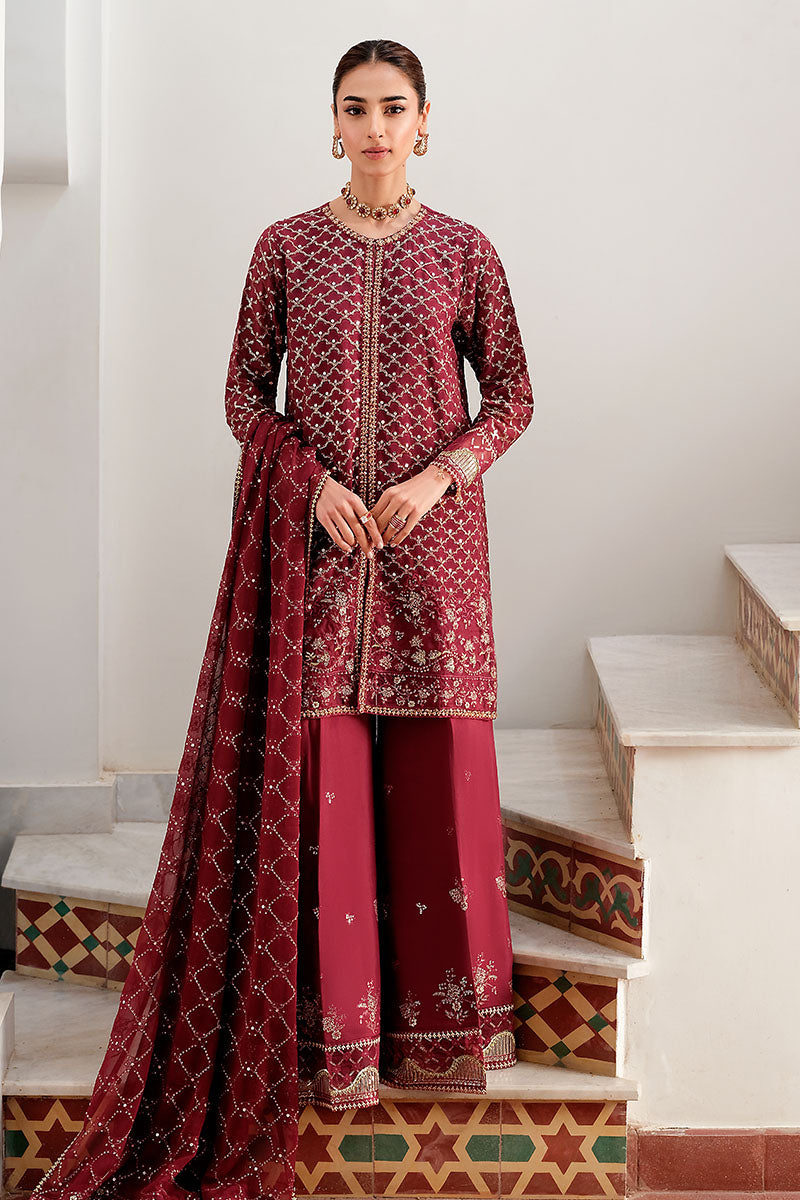 Cross Stitch | RTW Wedding Collection | CRIMSON CASCADE