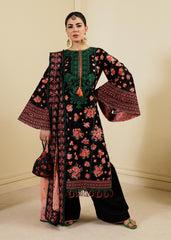 Hussain Rehar | Lawn SS 2023 | Noir