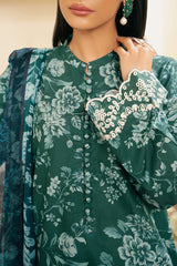 Cross Stitch | Embroidered Lawn Mahiri 24 | GRACE GREEN