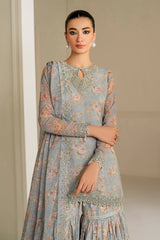 Baroque | Formal EMBROIDERED CHIFFON | SF-4165