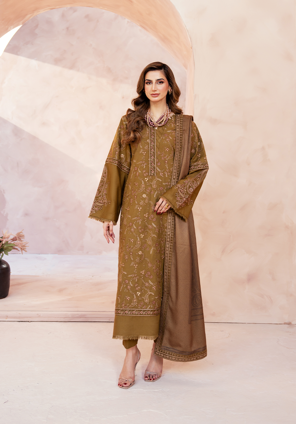 Zarqash | The Winter Luxe Pret | OLIVE REVERIE