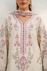 Baroque | Formals Collection | EMBROIDERED RAW SILK UF-4385