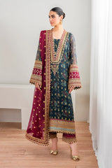 Baroque | Formal EMBROIDERED CHIFFON | SF-689