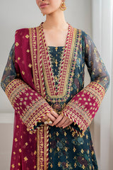 Baroque | Formals Collection | EMBROIDERED CHIFFON UF-689