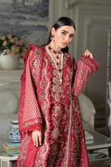Maryam Hussain | Meer Embroidered Chiffon | Sahil Meer-05