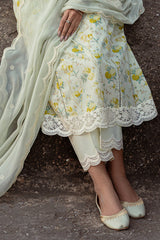 Cross Stitch | Premium Lawn 24 | LIME PRIMROSE