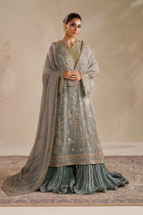 Baroque | Formals Collection | EMBROIDERED CHIFFON UF-4364