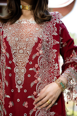 Raeesa Premium | Amani Lawn 26 | AM-004 ROSYN
