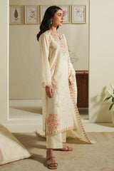 Cross Stitch | Mahiri Embroidered Lawn 24 | IVORY BLOSSOM