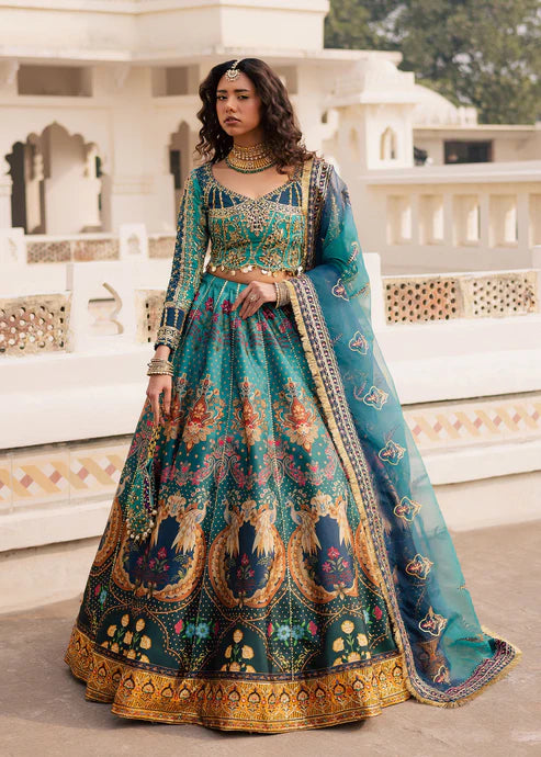 Maria Osama Khan | Khawabeedah Wedding Formals | Jugnu