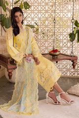 Rajbari | Selene Premium Festive Lawn | Ayzel