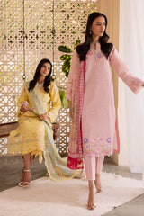 Rajbari | Selene Premium Festive Lawn | Noore