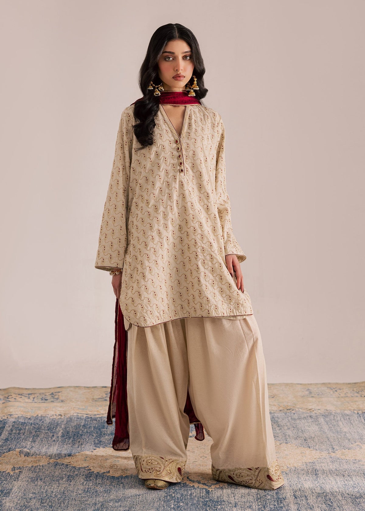 Sadaf Fawad Khan | Silk Luxury Pret 26 | Nerisa
