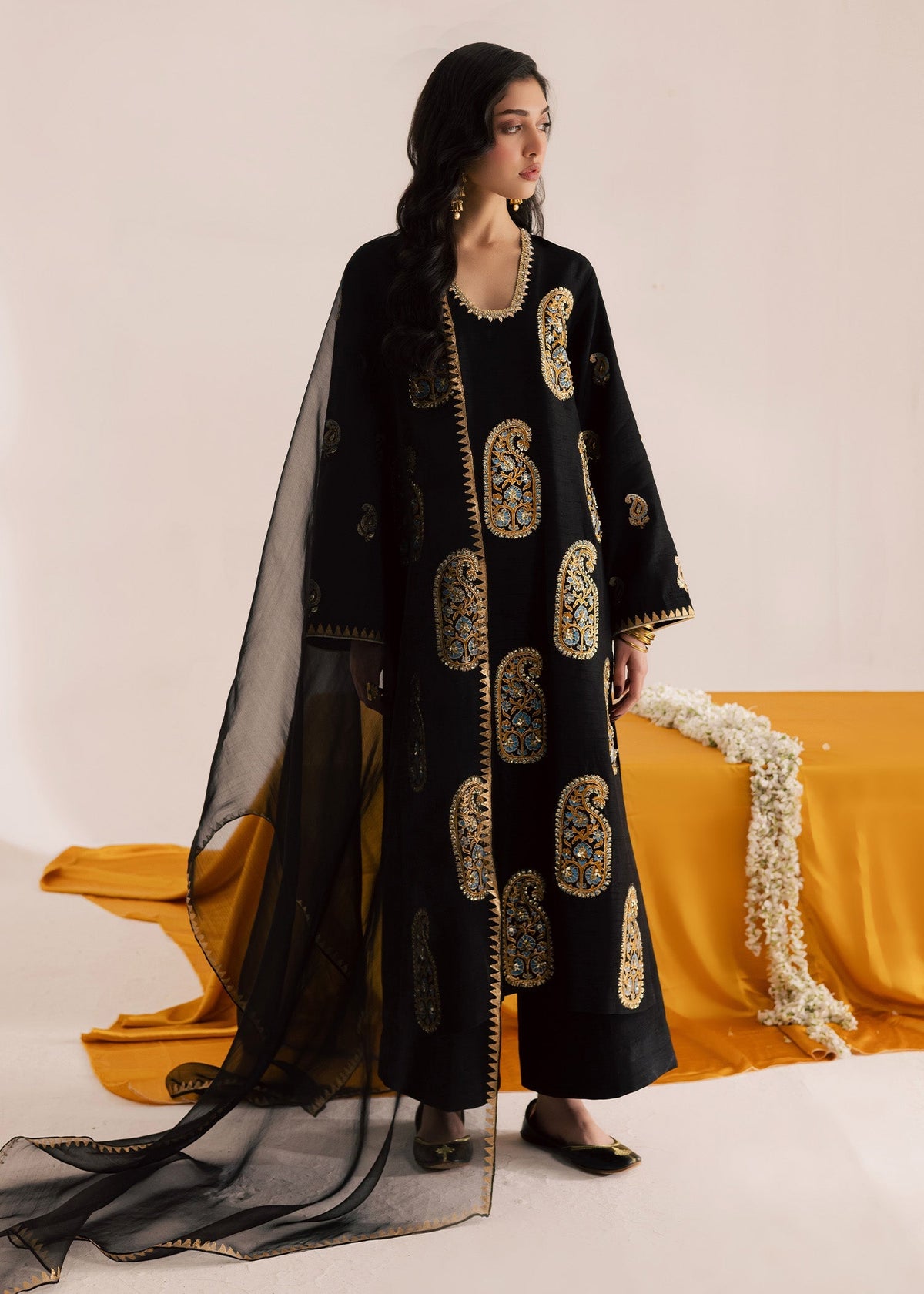Sadaf Fawad Khan | Silk Luxury Pret 26 | Zarina