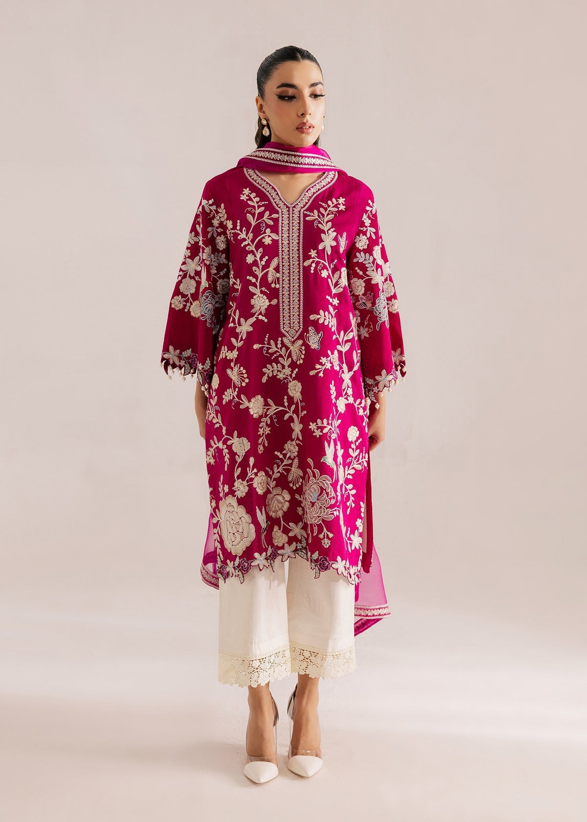 Sadaf Fawad Khan | Silk Luxury Pret 26 | Aaleen