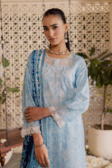 Rajbari | Selene Premium Festive Lawn | Sraya