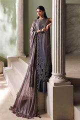 Maria B | 3 Piece Unstitched Embroidered | SR-01-04-Dusty Mauve