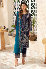 Ramsha | Chevron Chiffon Collection | A-903