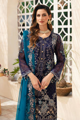 Ramsha | Chevron Chiffon Collection | A-903
