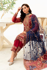 Ramsha | Minhal Organza Collection | M-908