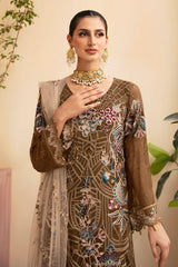 Ramsha | Chevron Chiffon Collection | A-910