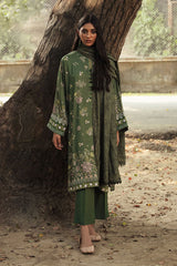 Cross Stitch | Khaddar Linen 25 | WHISPERING PETALS