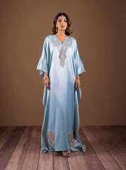 Zainab Chottani | The Kaftan Edit | Aqua Blossom