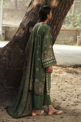 Cross Stitch | Khaddar Linen 25 | WHISPERING PETALS