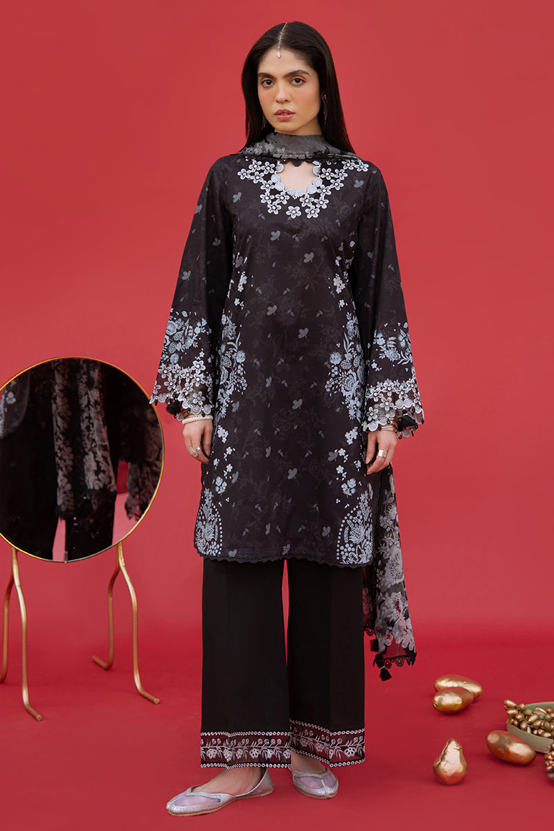 Cross Stitch | Eid Lawn Edit 25 | RAVEN WHISPER