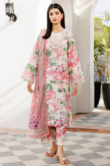 Farasha | Printed Essentials | Ivory Petal