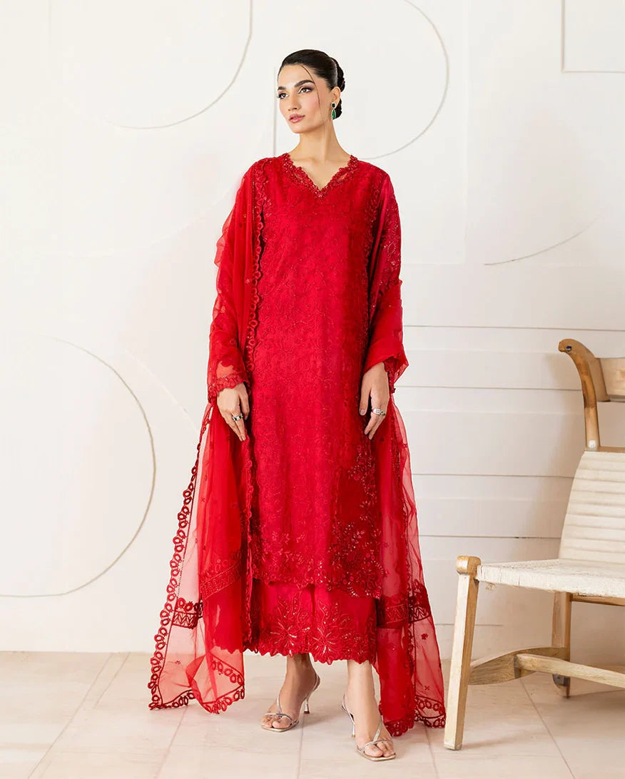 Mushq | Zarminay Luxury Pret 26 | Rubea