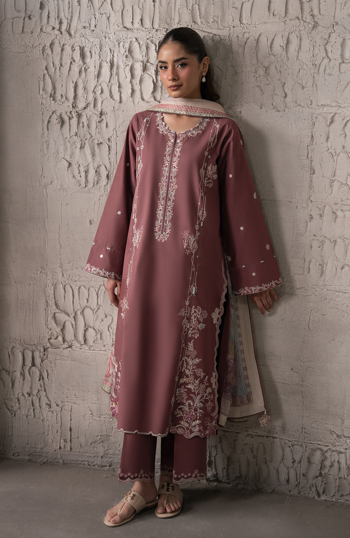 Seran | Selure Lawn | Roselle