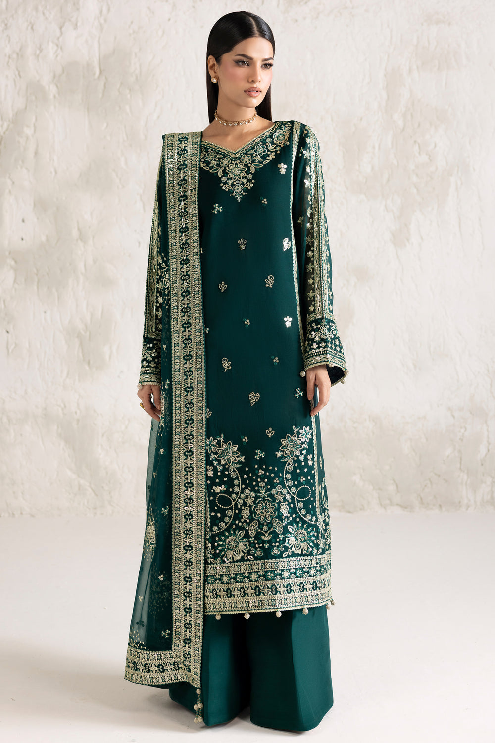Faiza Saqlain | Reina Formals | Gold Radiance