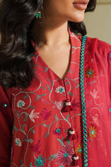 Cross Stitch | Mahiri Embroidered Lawn 24 | RUBY SKY