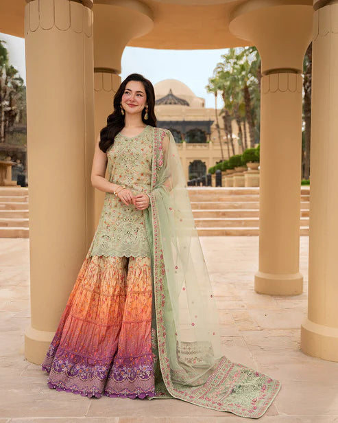Aya Luxury Lawn Eldira - Faiza Saqlain 3-Piece