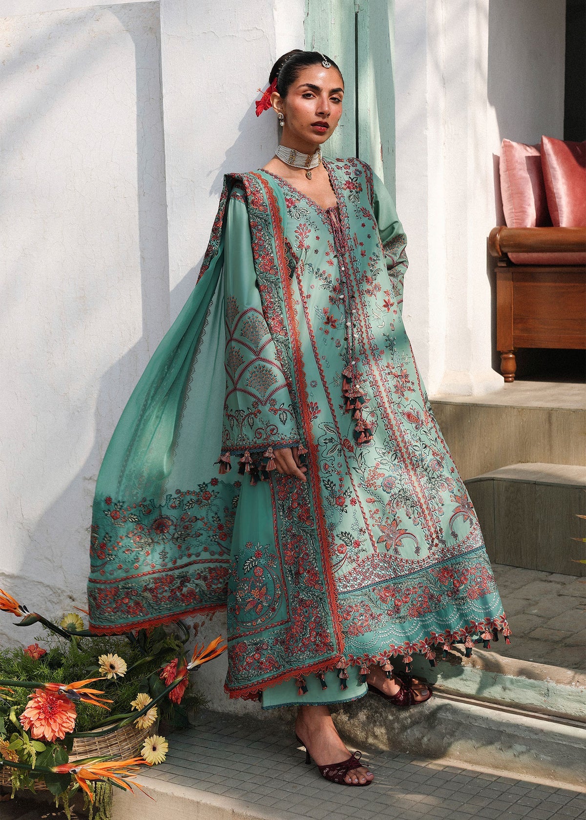 Verdant - Hussain Rehar Luxury Lawn 26 Eid Edit