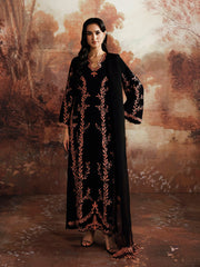 CAIA | Embroidered Edit | Black Rose
