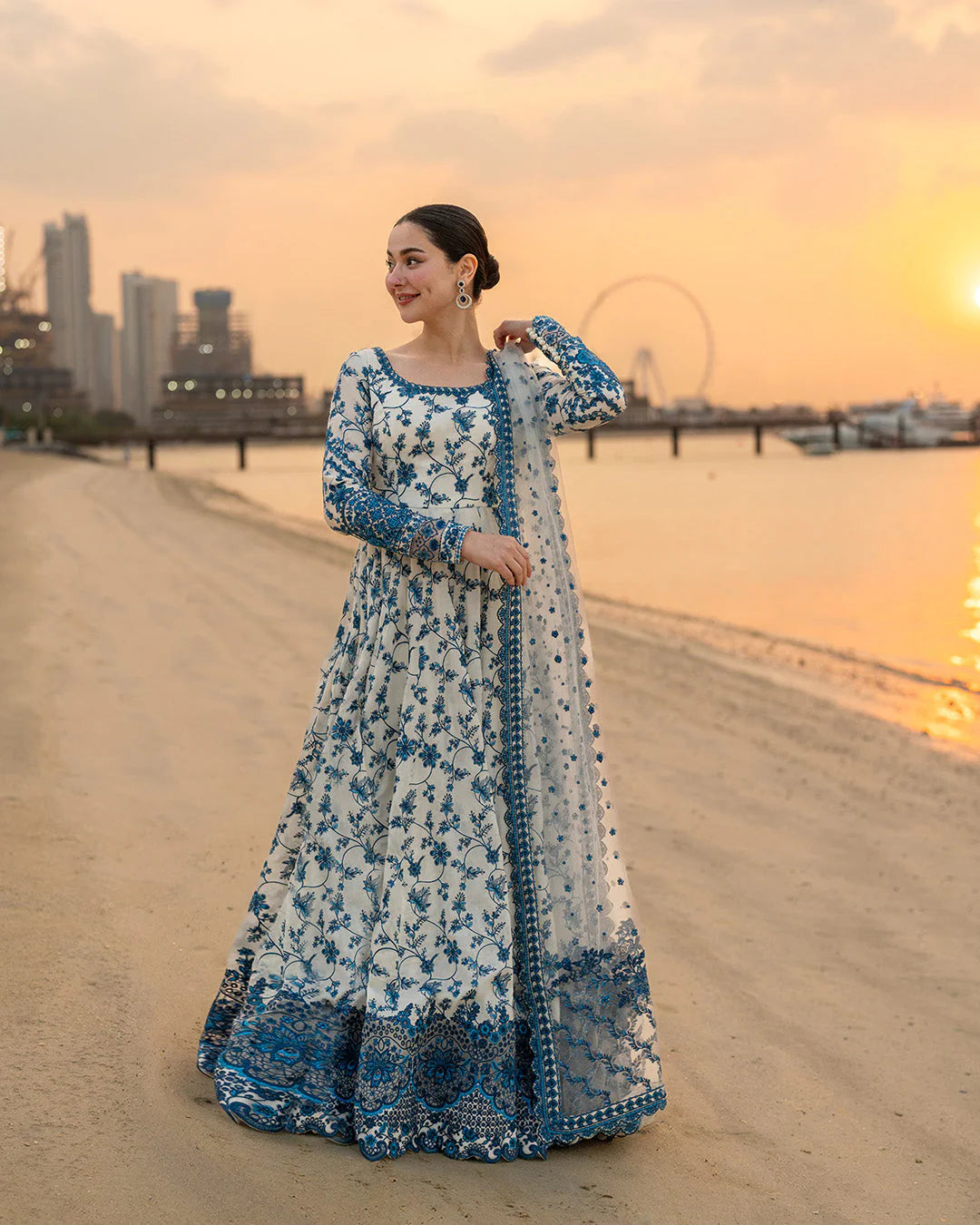 Aya Luxury Lawn Jehona - Faiza Saqlain 3-Piece