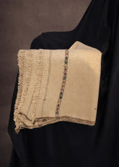 Jeeva Textile Dussa Handmade Angora Wool - Toosh Cream Shade