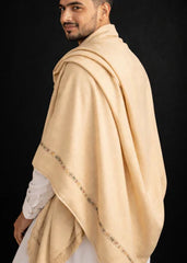 Jeeva Textile Dussa Handmade Angora Wool - Toosh Cream Shade