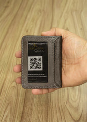 Bookee - Minimalist Cardholder Wallet - Dark Brown