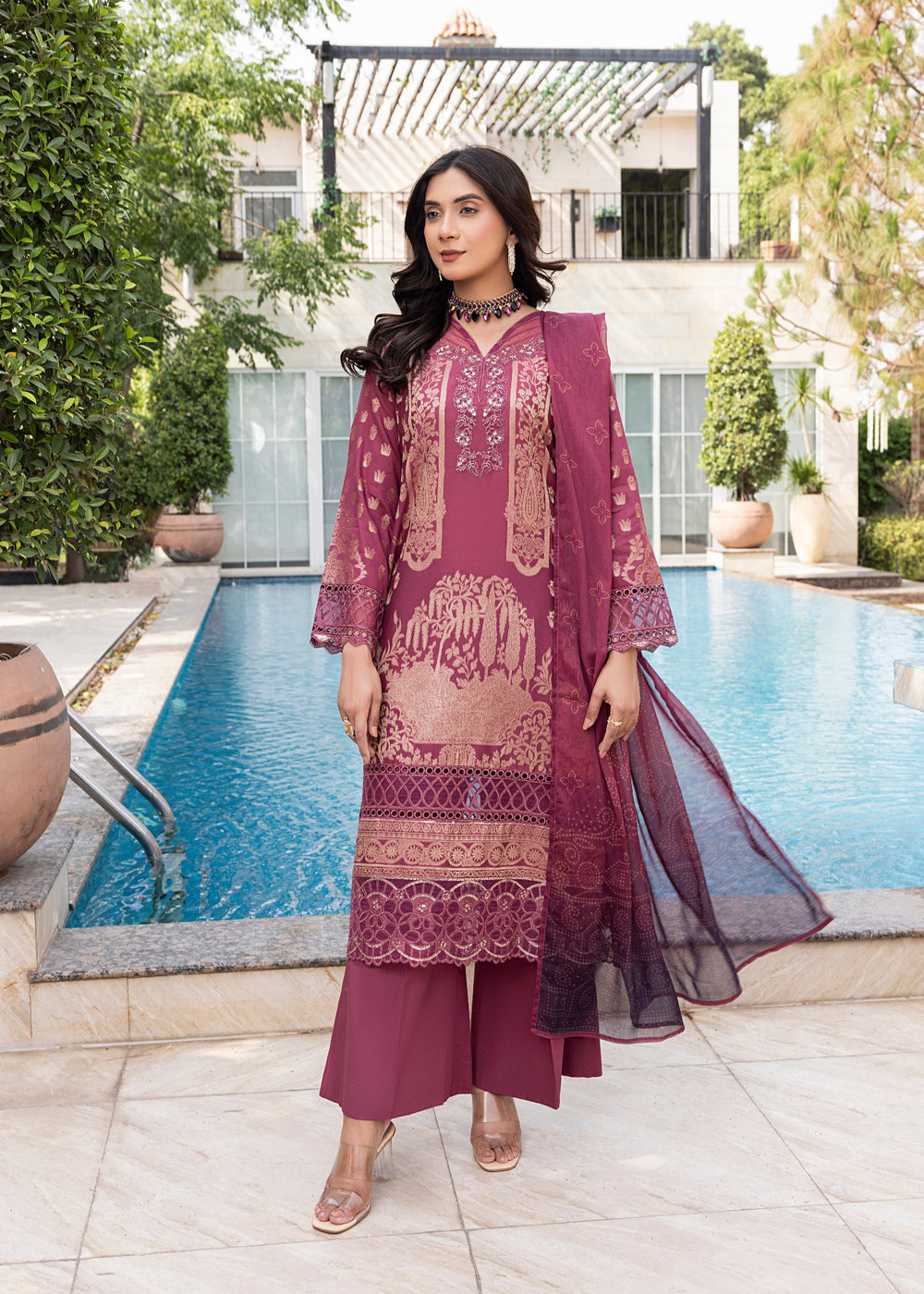 Diara Couture | Eid Lawn 26 | EID. COCOA - ZD-21