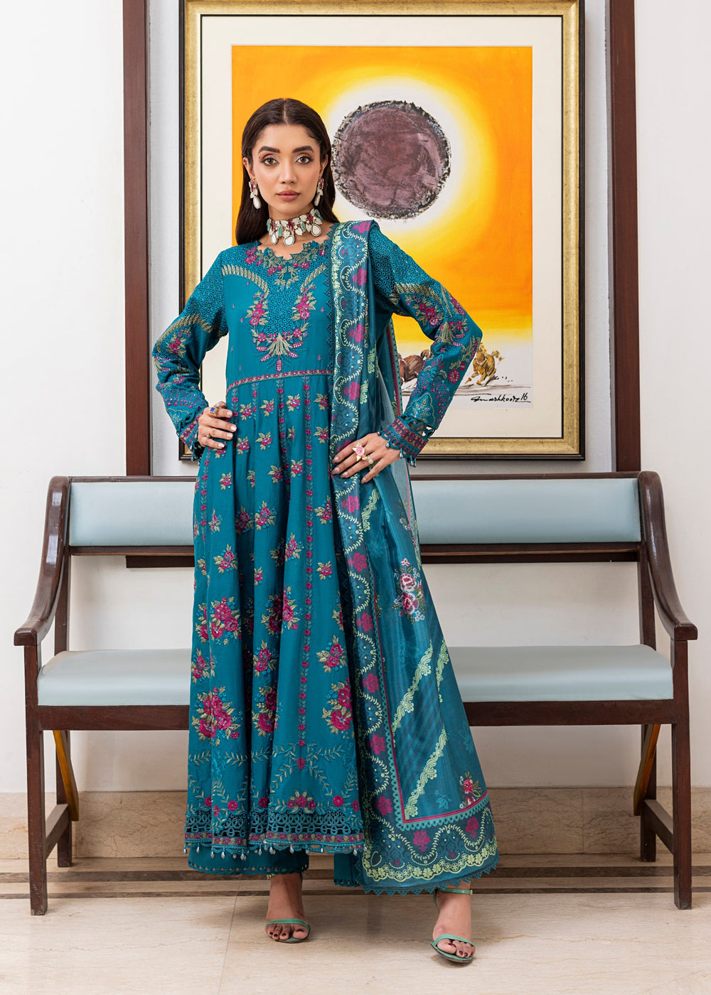Diara Couture | Eid Lawn 26 | EID. MIRAQ - ZD-04