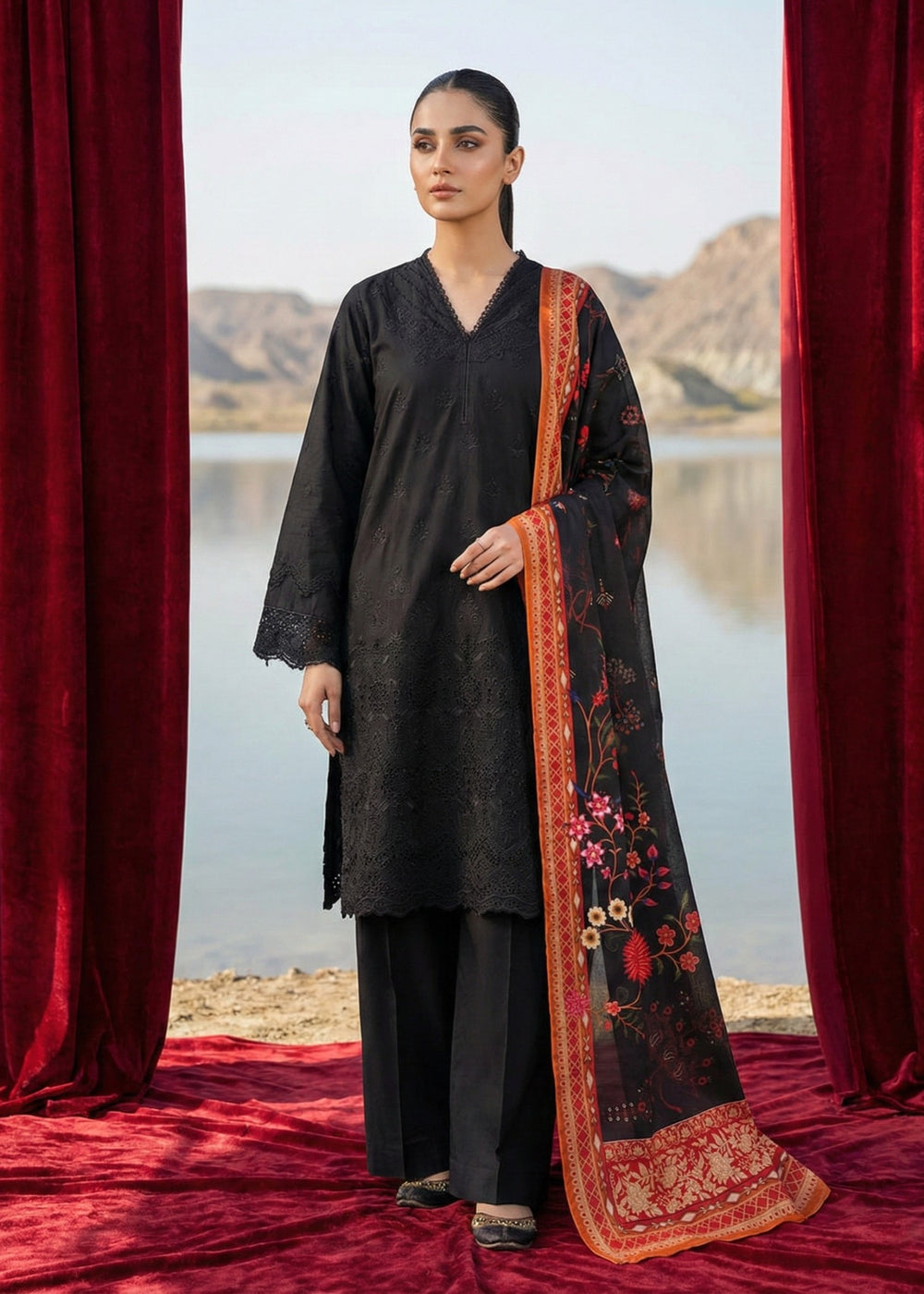 Diara Couture | Eid Lawn 26 | ZELI - ZD-5060