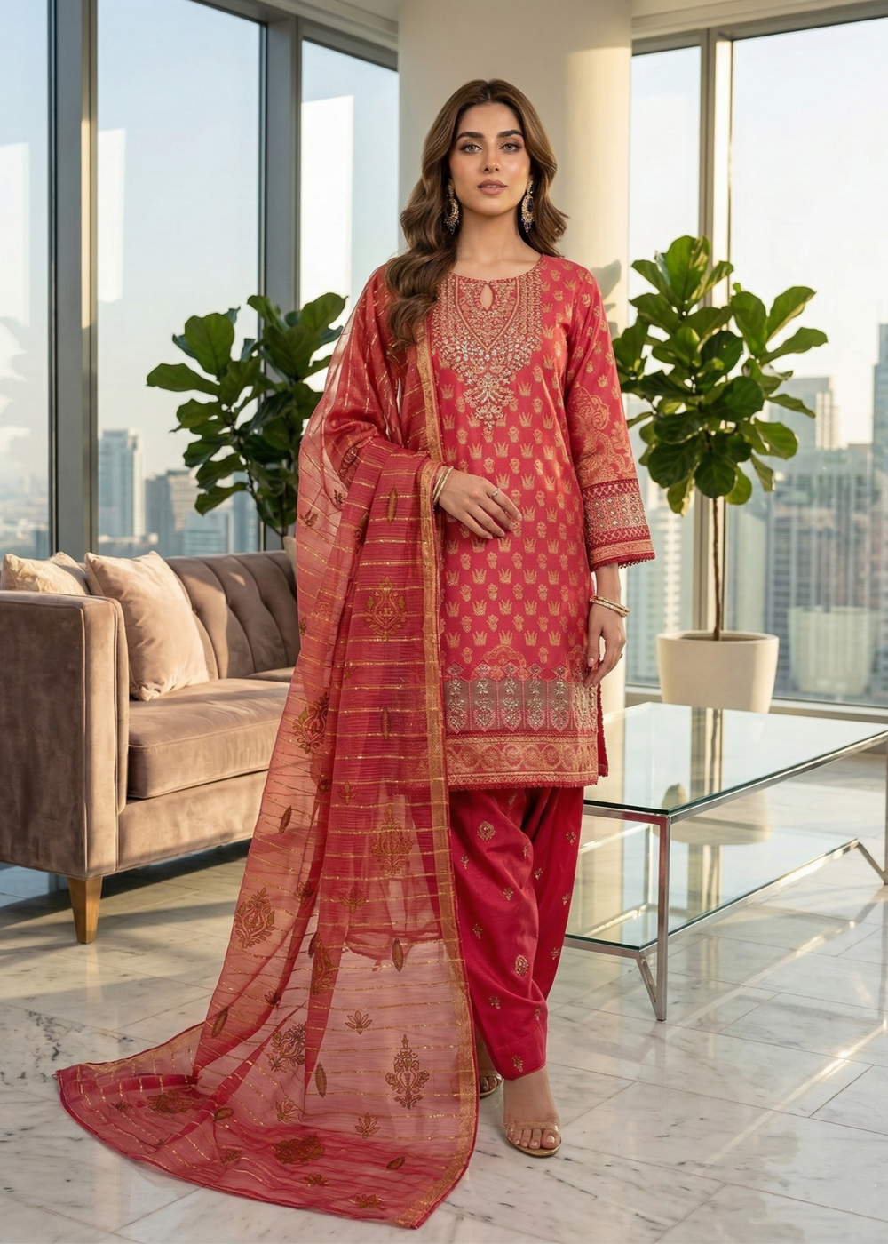 Diara Couture | Eid Lawn 26 |  NAISHA - ZD-23