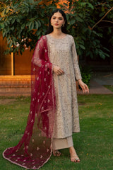 Batik | NAINA 3PC EMBROIDERED | KARANDI PRET