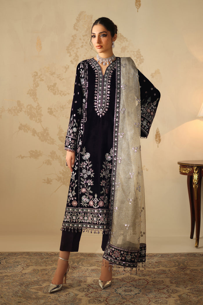 Baroque | Velvet 25 | UF-4321  | Zayan Clothing UK