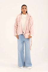 Breakout COLLARED FUR JACKET For Women