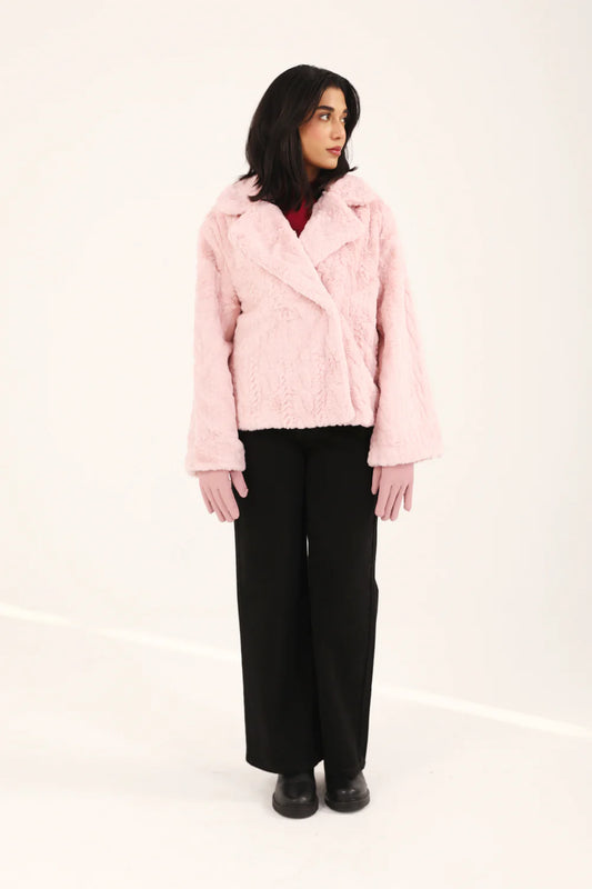 Breakout DOUBLE-BREASTED FUR JACKET For Women