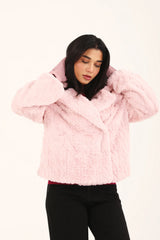 Breakout DOUBLE-BREASTED FUR JACKET For Women